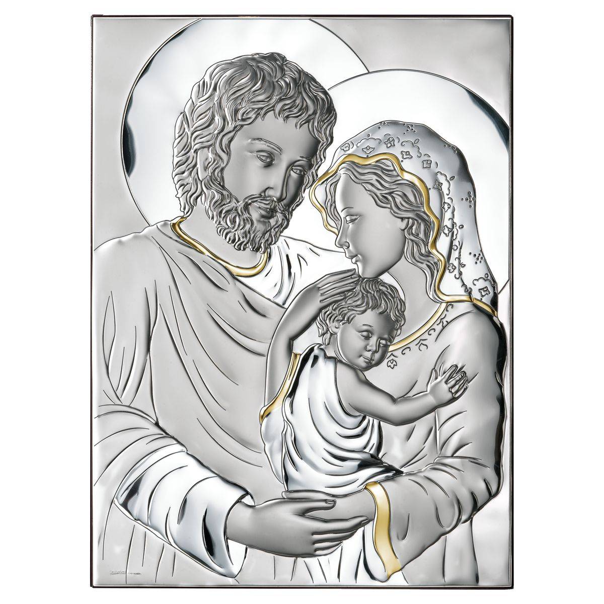 Obrazek Święta Rodzina 22x30 cm złocony