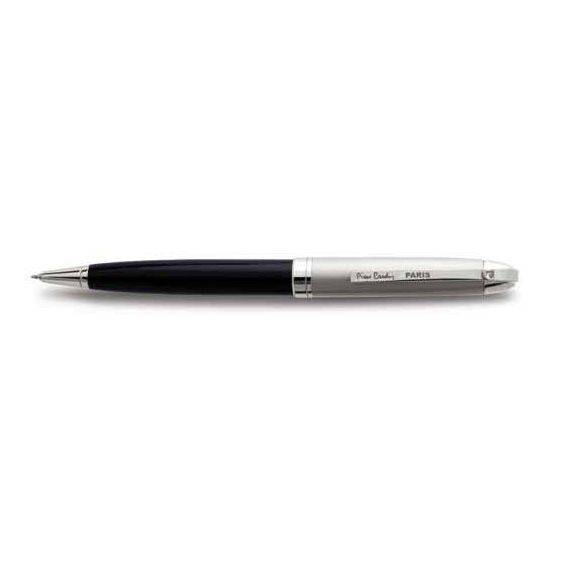 Długopis PIERRE CARDIN srebrno-czarny-chrom
